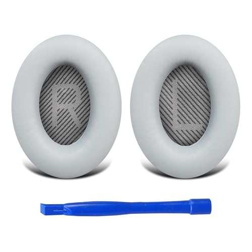 Comfort premium con pelle proteica e memory foam: i nostri cuscinetti auricolari per Bose QC35 sono imbottiti con morbida pelle proteica di alta qualità e memory foam traspirante. Offrono un comfort duraturo, perfetto per ore di ascolto di musica, gioco o lavoro. Ideali come cuscinetti auricolari di ricambio per Bose QuietComfort 35 II, che si adattano facilmente e si sentono come gli originali.