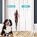 FTSTC Door Protector from Dog Scratching, [Thicken Vinyl] Heavy Duty Flexible Couch Corner Door Claw Shield, Anti-Scratch Guard for Furnitures, Window,Cat Scratch Tape-(130in X 8.3in)