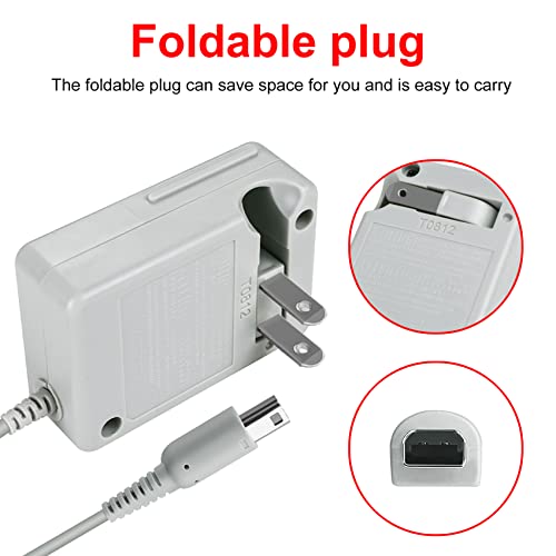 Dtol DTOL-0000129 Ac Adapter Game Charger For Nintendo Dsi Ndsi 3Ds/3Dsxl/New 3Ds/New 3Dsll/2Ds/Dsi/Dsixl 2 Pack thumb #2