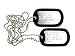 Top Gun MAVERICK Military Authentic Replica Stainless Steel Dog Tag Set Prop Halloween Costume