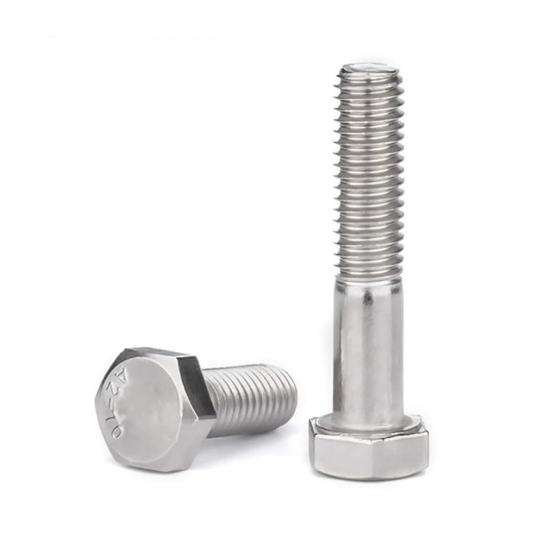 Boulon tête hexagonale M10 acier inoxydable A2-70 premium DIN931