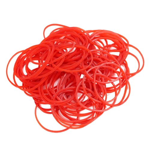 Bande élastique caoutchouc rouge pour légumes bureau cuisine élastique léger 1500 pcs