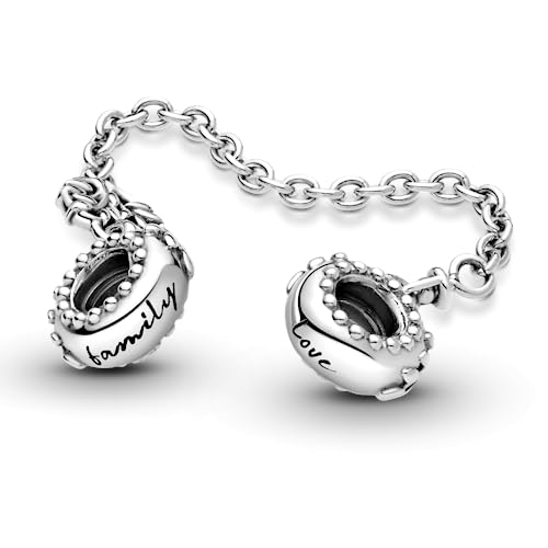 PANDORA Heart Family Tree Safety Chain Charm3
