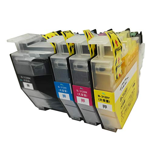 Amazon.co.jp: brother(ブラザー)互換インク LC3129 4色セット 全色
