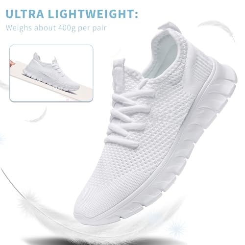 Image of Mens Running Shoes Walking Tennis Sneakers Slip on Gym Workout Athletic Lightweight Casual Sport Shoes