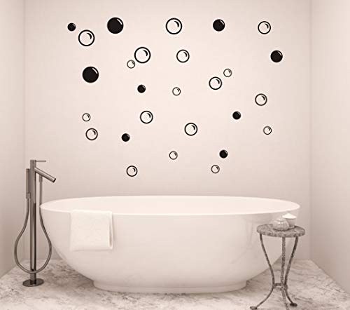 90 grandes vinilos de burbujas para pared