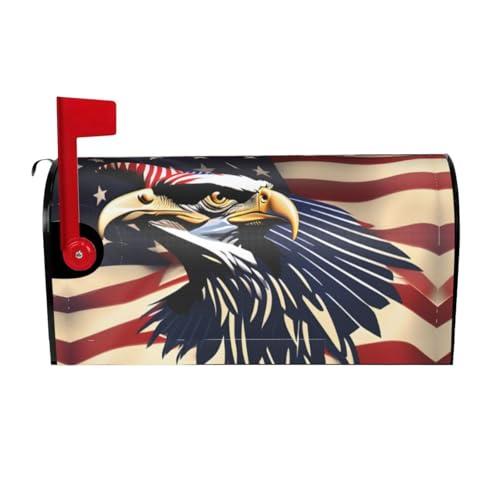 American Bald Eagle Stampa Email Cover Magnetica Protezione Posta Posta Copertura di Protezione Della Copertura Della Decorazione
