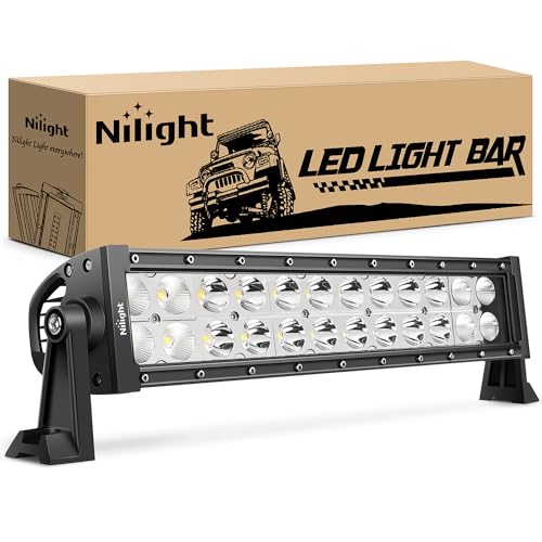 Image of Nilight 13.5Inch 72W Spot Flood Combo Led Light Bar Off Road Lights Boat Fog Driving Work Lights for ATV SUV Trucks