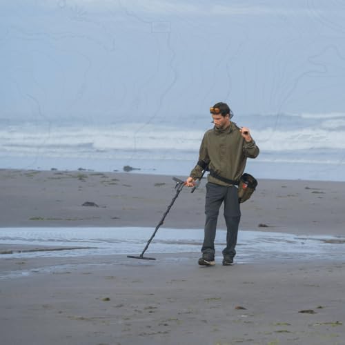 Image of MINELAB Vanquish 560 PRO-Pack Fully-Automatic Lightweight Waterproof Metal Detector with Multi-IQ Technology, Includes V12X 12 inch and V8X 8 inch Double-D Coils and Wireless Ear Buds