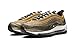 Nike Women's Air Max 97 shoes, Twine/Metallic Gold/Off Noir/W, 9.5