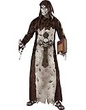 InCharacter Keeper of Lost Souls Scary Adult Men's Halloween Costume Robe Mask Capelet MD-XL