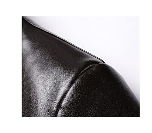 Veste en cuir homme pour sorties urbaines look décontracté M