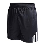 ❤ Material: poliéster. Los pantalones cortos de fútbol para mujer / hombre están hechos de tela agradable, son amigables con la piel, absorbentes del sudor, de secado rápido, transpirables, cómodos de llevar, aptos para usar en primavera, verano e L'automne.