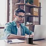 LED Cordless Table Lamps Set of 2,Portable Rechargeable 5000mAh Outdoor Table Lamp,3 Color Stepless Dimming Battery Powered Lamp, Table Light for Dinner/Patio/Restaurant/Bedroom.(Black) - Image 3