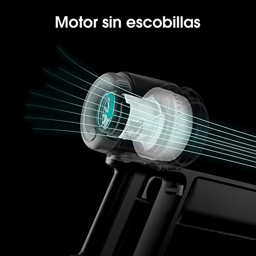 Hisense HVC6464A Draadloze stofzuiger, 25,2 V, looptijd tot 60 minuten, led-display, accessoires voor het stofzuigen en dweilen van vloeren met borstel,6kg,wit en grijs - Image 7