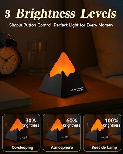 Lámpara Volcano Recargable Luz Nocturna con Temporizador miniatura 6