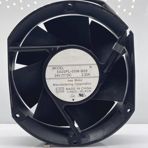 Ventilateur brushless 17cm 5920PL-05W-B89 DC24V pour onduleur et refroidissement industriel