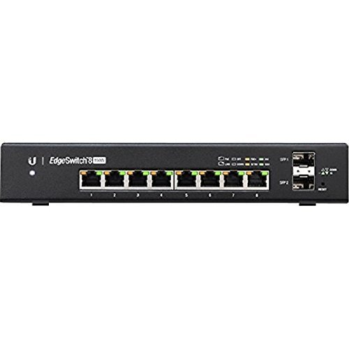 Ubiquiti Networks EdgeSwitch 8, 8-Port Managed PoE+ Gigabit 