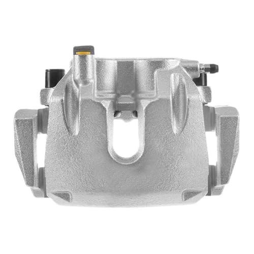 Image of Detroit Axle - Front Right Brake Caliper for 2011-2017 Jeep Grand Cherokee | 2011-2018 Dodge Durango, Passenger Side Brake Caliper with Bracket 2012 2013 2014 2015 2016 Replacement