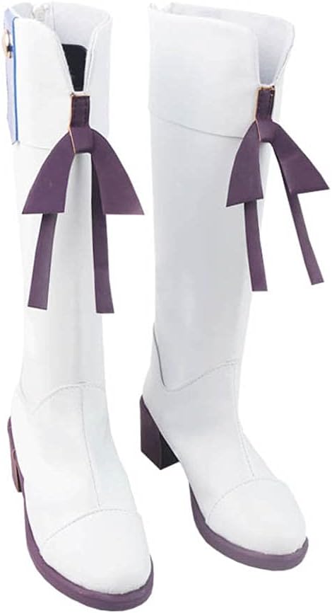 Uma Musume Tokai Teio Cosplay Shoes Back Zip Boots S008