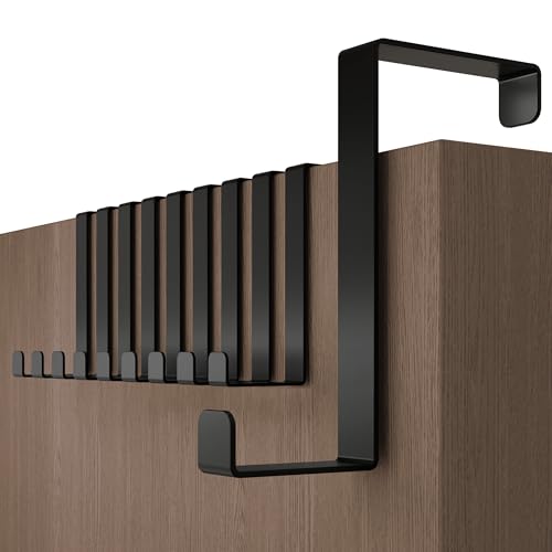 USO INDIVIDUALE - I appendiabiti da porta possono essere utilizzati singolarmente e sono quindi particolarmente pratici; ideali come appendi accappatoio bagno porta.