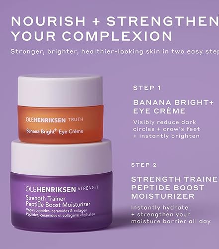 Ole Henriksen Hunt For Hydration Mini Misturiser Duo Set - Banana Bright Eye Cream 7ml & Peptide Boost Moisturiser 15ml - Image 3