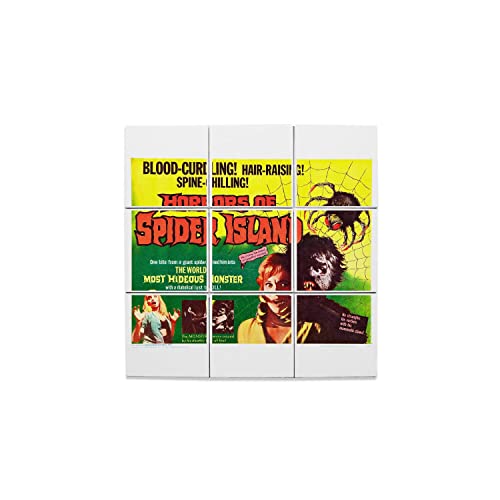 Carreaux céramique Horrors of Spider Island le cadeau idéal pour fan de cinéma vintage rétro