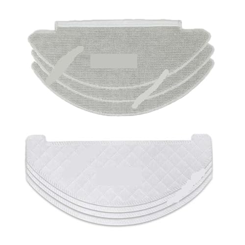 PiLTar Vacuum Cleaner Parts,Disposable Mops,Compatible for VIOMI,Compatible for Alpha 2 Pro (Color : 20 Grey 5 White)