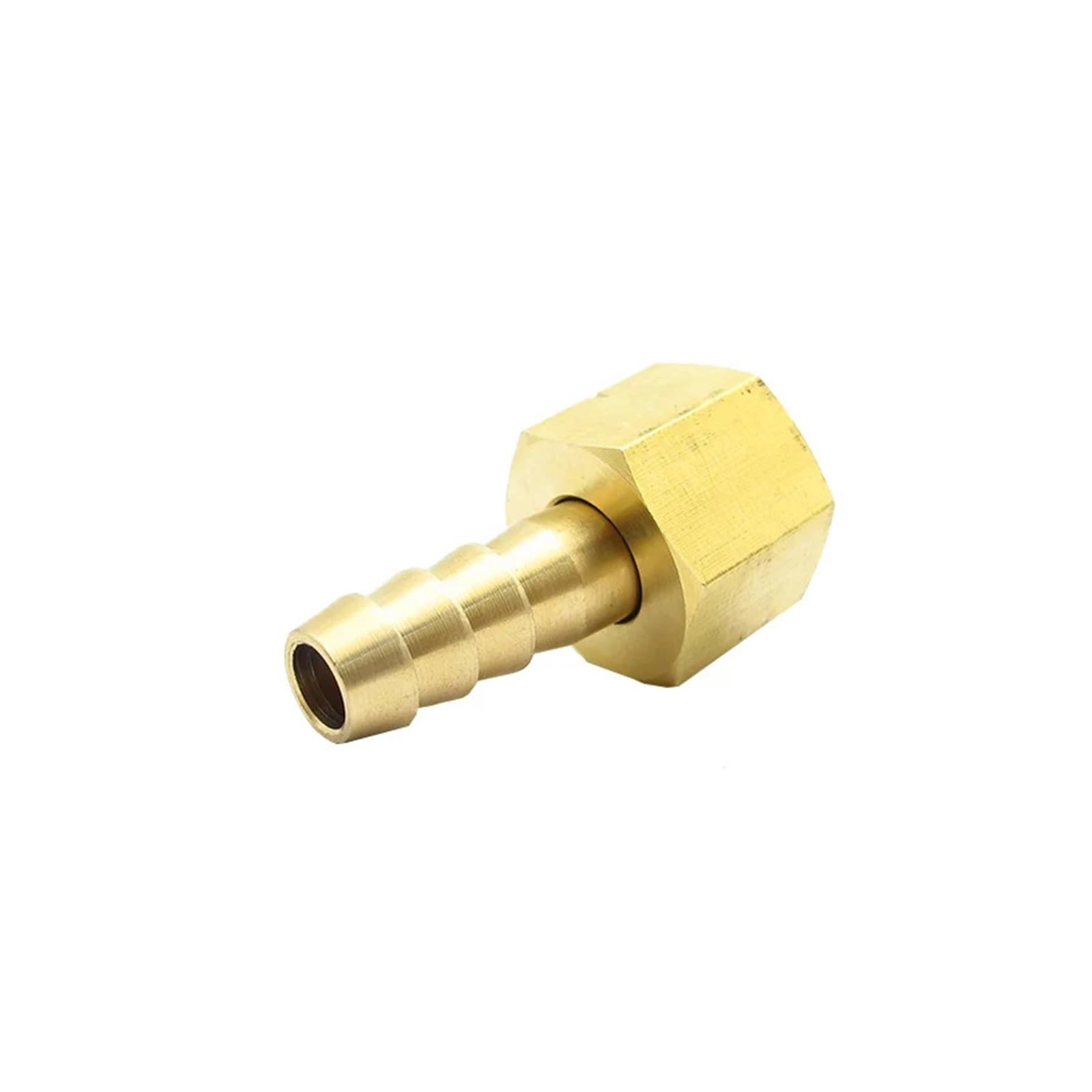 Conector de tubería de latón robusto manguera M10 M12 M14 M16 hilos métricos hembra espigas 7 uds