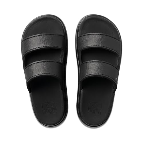 Image of REEF Cushion Bondi 2 Bar Women's Slide Sandal, Lightweight and Supportive Footbed, Water Friendly