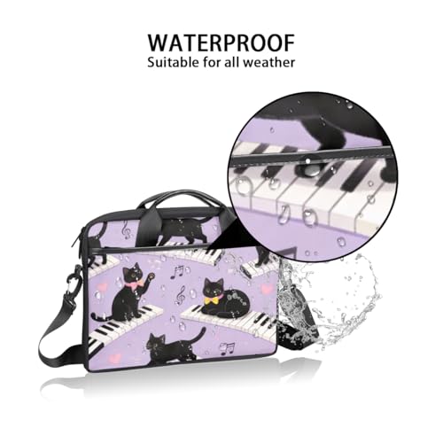 Bolso morado para portátil de 14-15 pulgadas unisex miniatura 3