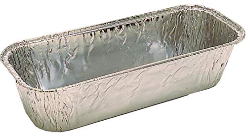 Moule à Cake Aluminium 206 x 86 x 51 mm (60 cl) Lot de 100
