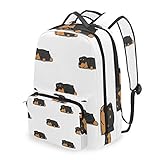 Geräumiges Fach: Hauptfach innen, 4 x Innentaschen, 2 x Stiftfächer; ein weiteres Fach enthält eine Computertasche (innerhalb von 15 Zoll) und eine Reißverschlusstasche.