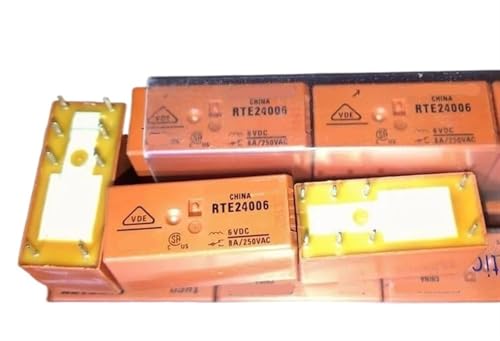Relé de 8 pines RTE24024 con bobina de 24V de alta precisión