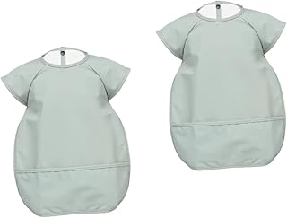 Babador Para Alimentação De Bebê 2 Peças Babador Para Bebê Avental Para Alimentação De Bebês Meninas Babador Para Alimentação De Recém-Nascidos Babador Para Alimentação De
