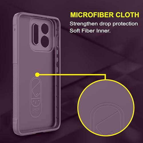 Image of Zapcase Back Case Cover for Oppo K13 Turbo 5G | Compatible for Oppo K13 Turbo 5G Back Cover | Liquid Silicon Magic Case with Camera Protection | Lavender