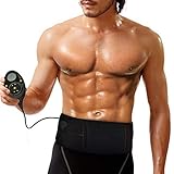 YHWD Reductor Abdominal, Maquina Abdominales Electrica con Intensidad Ejercicio 150 Niveles, Cintura Abdomen Espalda Cadera para Cintura, Abdomen, Espalda, Cadera