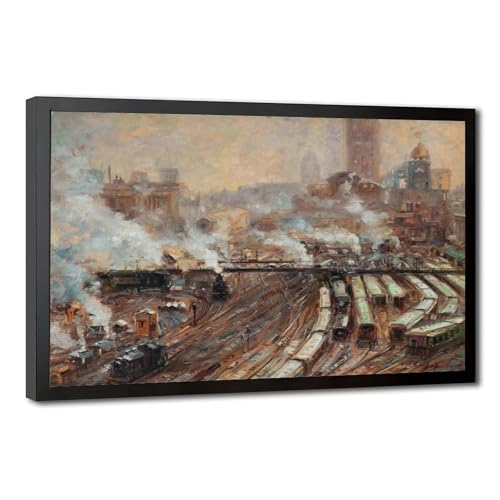 Impression sur toile Cooper Grand Central Cadre à suspendre Tableau de décoration murale 20x30