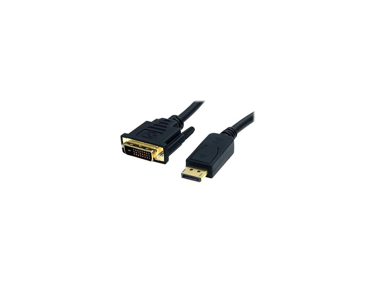 4XEM 4XDPMDVIMCBL cavo e adattatore video 1,8 m DisplayPort DVI Nero