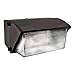 RAB Lighting WP4H400PSQ WP4 Metal Halide Wall pack with Glass Lens, ED28 Type, Aluminum, 400W Power, 40000 Lumens, 120/208/240/277V, Bronze Color