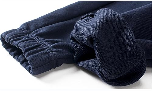 Image of HILEELANG Toddler Boy Sweatpants Kids Sport Jogger Cotton Casual Active Playwear Sweats Pants 2-Pack
