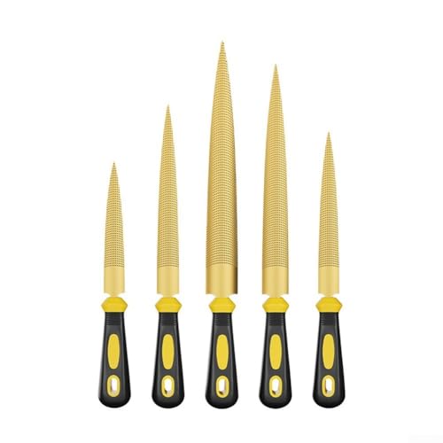 Lime à bois double face en acier au carbone avec dents coupées de précision pour une finition lisse, avec poignée en caoutchouc confortable pour une utilisation prolongée (1)
