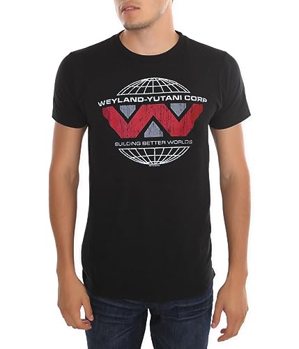 Animation Shops Alien Weyland-Yutani Corp T-Shirt (Medium) Black