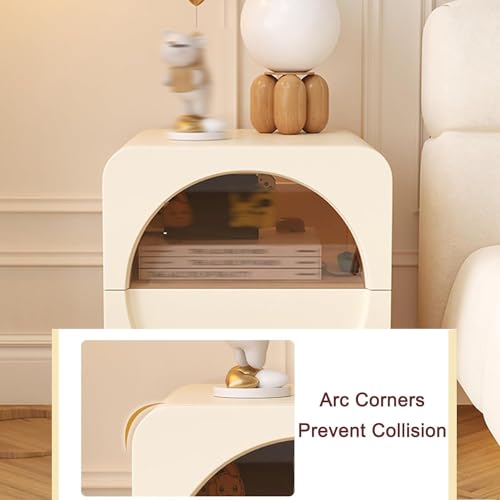 Table de chevet étroite noire pour optimiser les petits espaces - 6