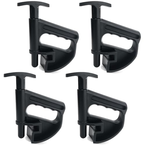 Image of 4 Pack Tire Changer Universal Rim Pry Clamp, Nylon Tire Bead Clamp Drop Center Tool, Manual Tire Changer Wheel Changing Helper