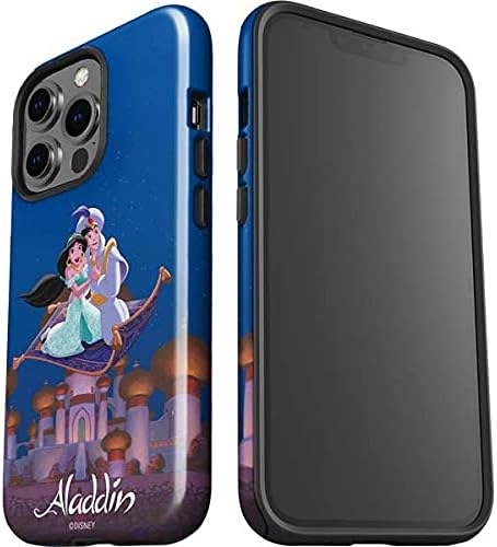 Skinit Impact Phone Case Compatible with iPhone 13 Pro - Officially Licensed Disney Aladdin and Jasmine Magic Carpet Design