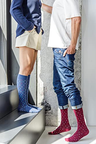 Relaxsan FANCY 810 - Pattern Unisex Cotton Socks Graduated Compression 15-20 mmHg, 100% Made in Italy3