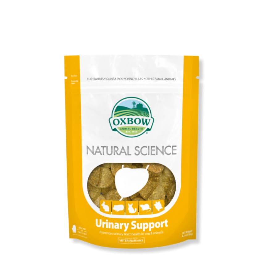Oxbow Natural Science Suplemento para el Sistema Urinario - Apoyo Urinario para Pequeños Animales, 120g