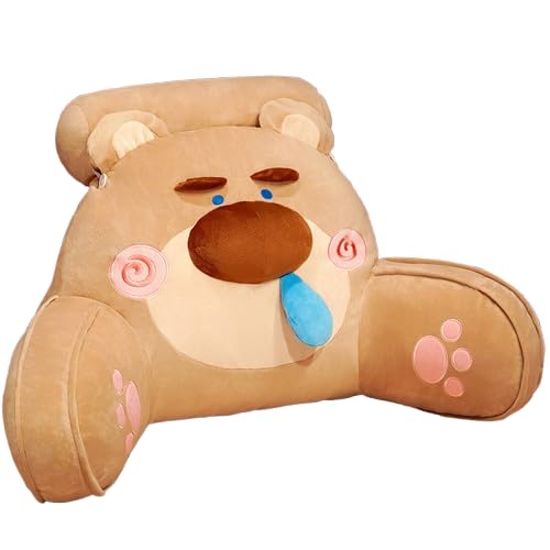 Almohadas de apoyo para sentarse en la cama cojín lumbar ergonómico para adultos