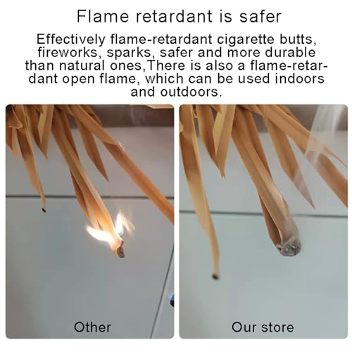 NIANTONG Strohdach Stroh Künstliches Strohdach PE Materialr Grasdach Strohfliesen Lebensdauer Bis zu 15 Jahre für Garten Patio Dekoration Im Freie (0.5x10m)